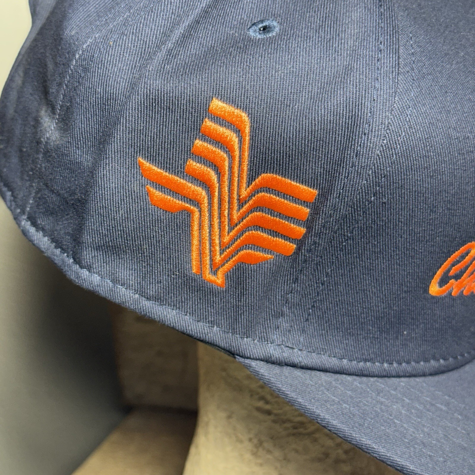 MiLB Whataburger Men's SCRIPT Hat HONEY BUTTER CHICKEN BISCUIT Navy One Size New