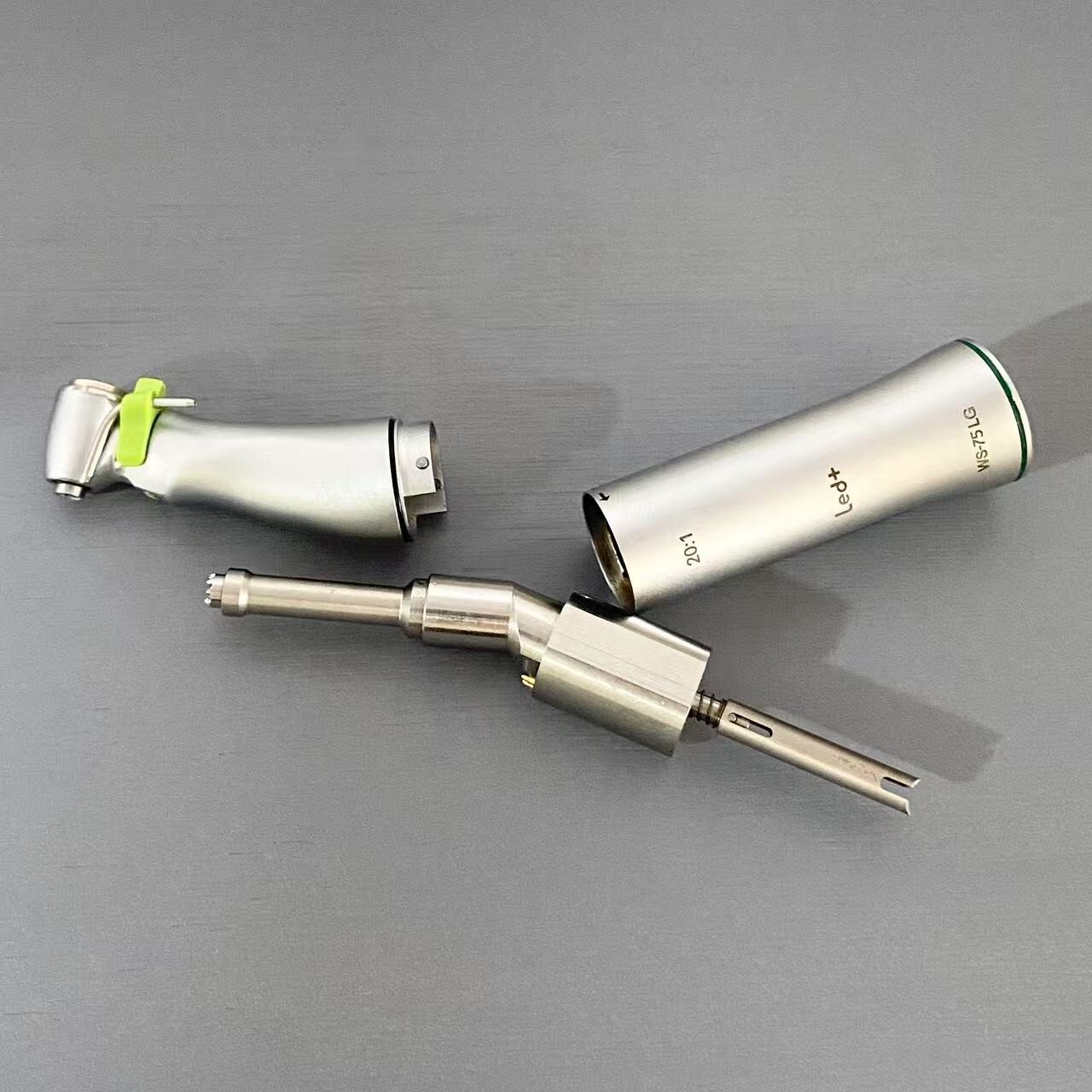 Detachable 20:1 LED+ Contra Angle E-Type for W&H Dental Implant Surgical Motor