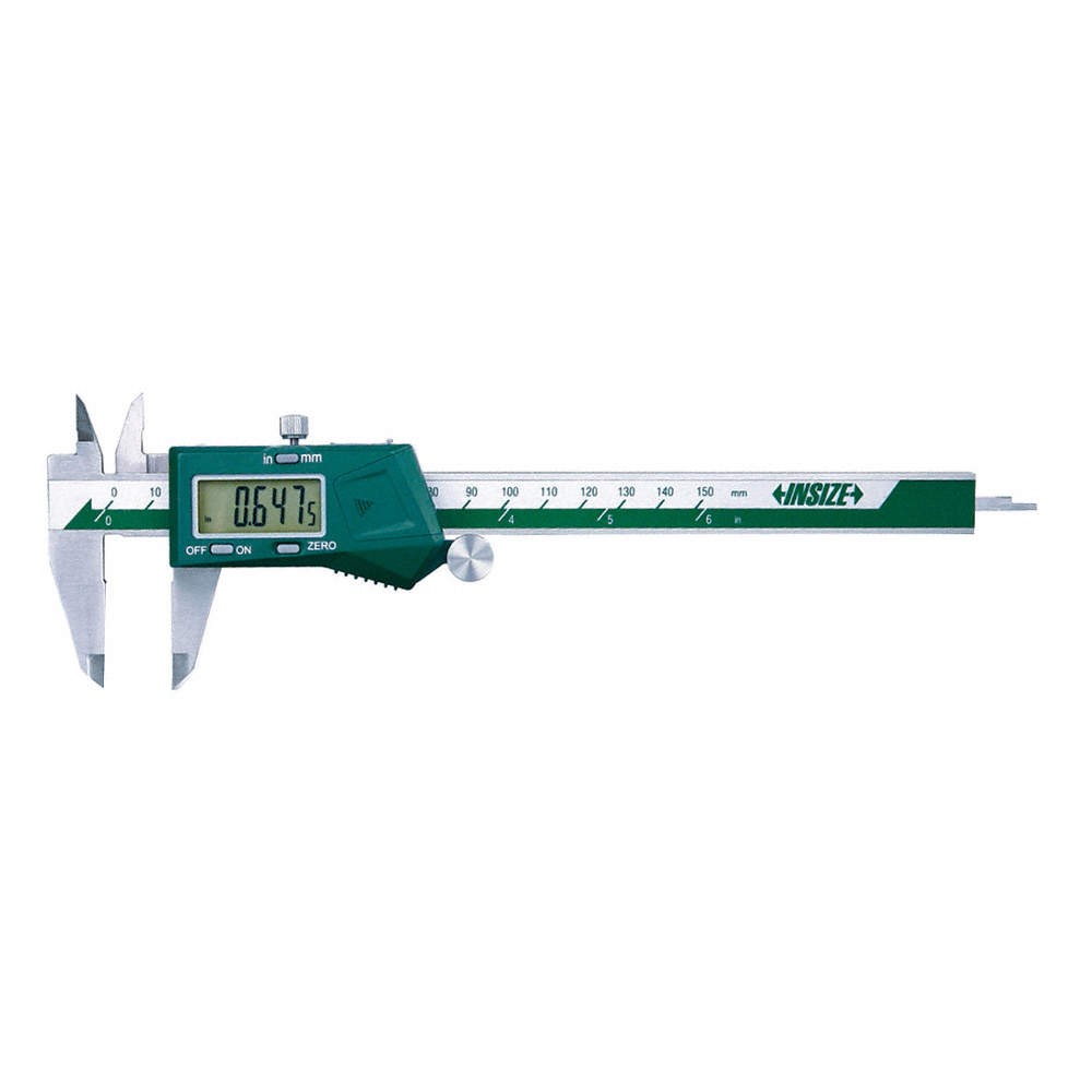 INSIZE 1108-300CAL Digital Caliper,SS,0-12"/0-300mm Range 409N62