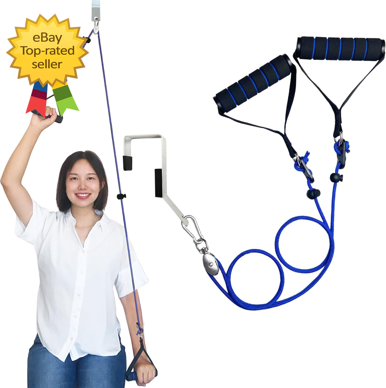 Shoulder Pulley for Physical Therapy, Pulleys for Shoulder Rehab over Door
