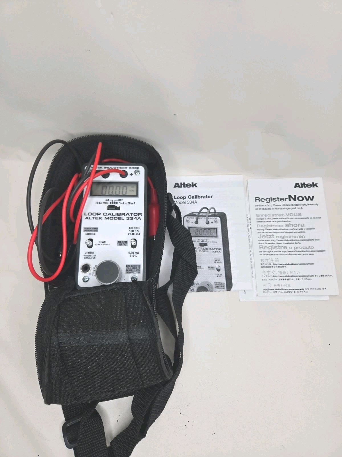 New ALTEK MODEL 334A LOOP CALIBRATOR