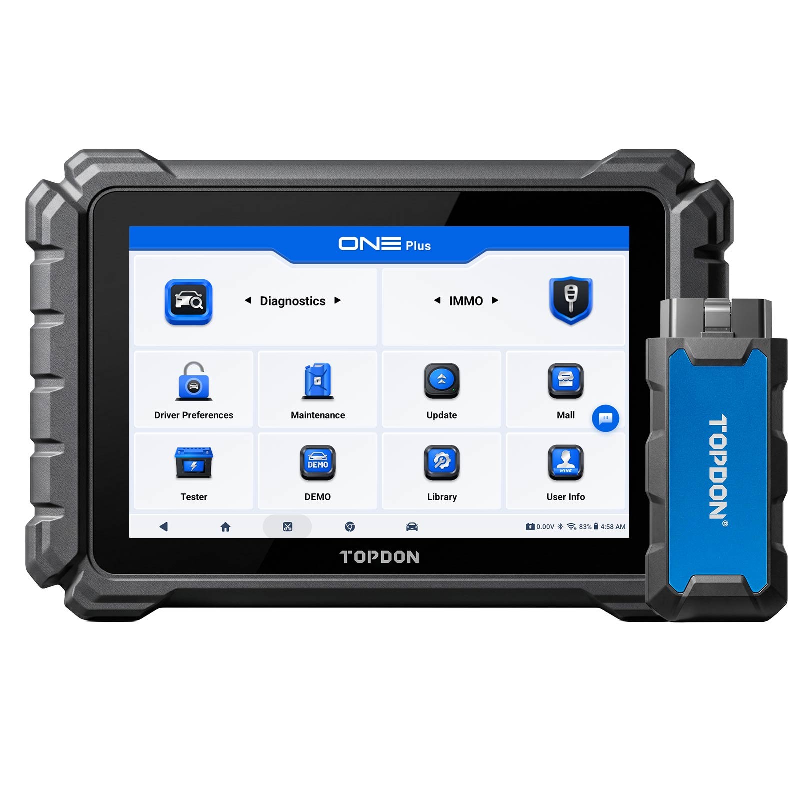 Topdon ONE Plus Bi-directiinal Diagnostic Scanner Coding J2534 Pass-Thru Program