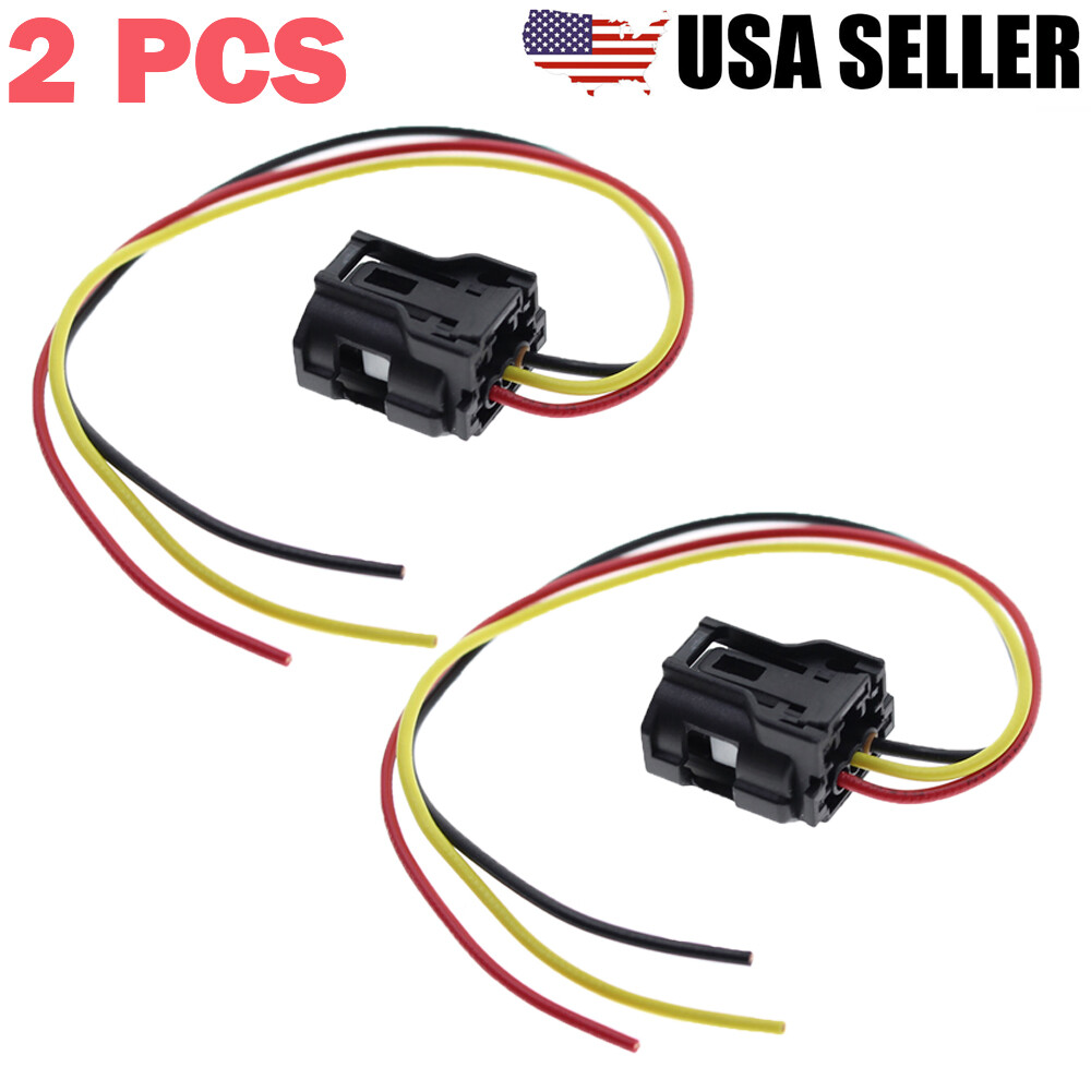 2X Camshaft Position Sensor Connector Pigtail Plug Cable For Toyota Lexus Scion