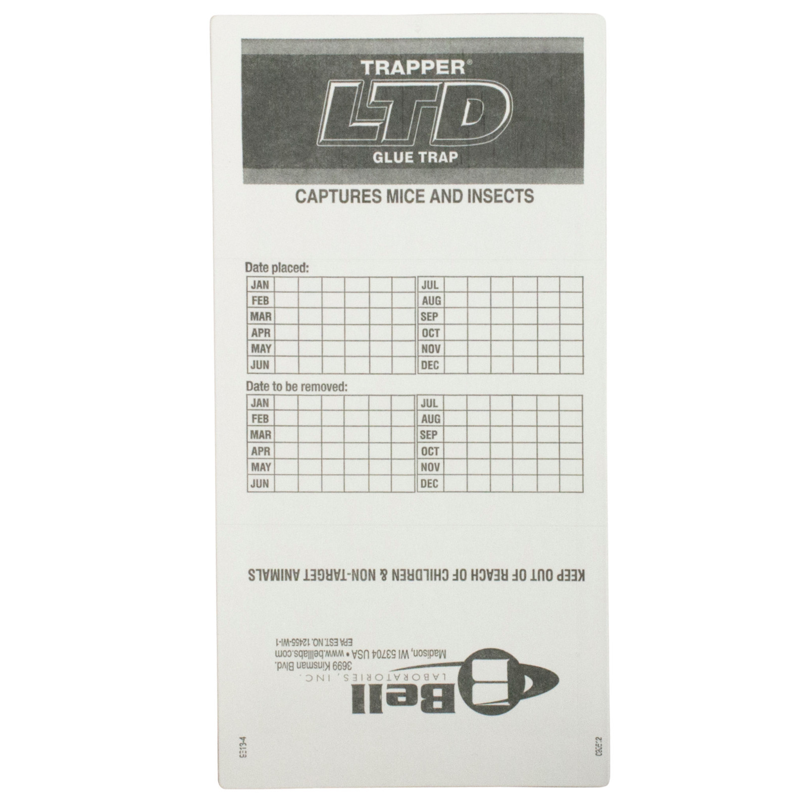 12 Mouse Glue Boards Mouse Traps Trapper LTD Mice Traps Insect Spider Traps