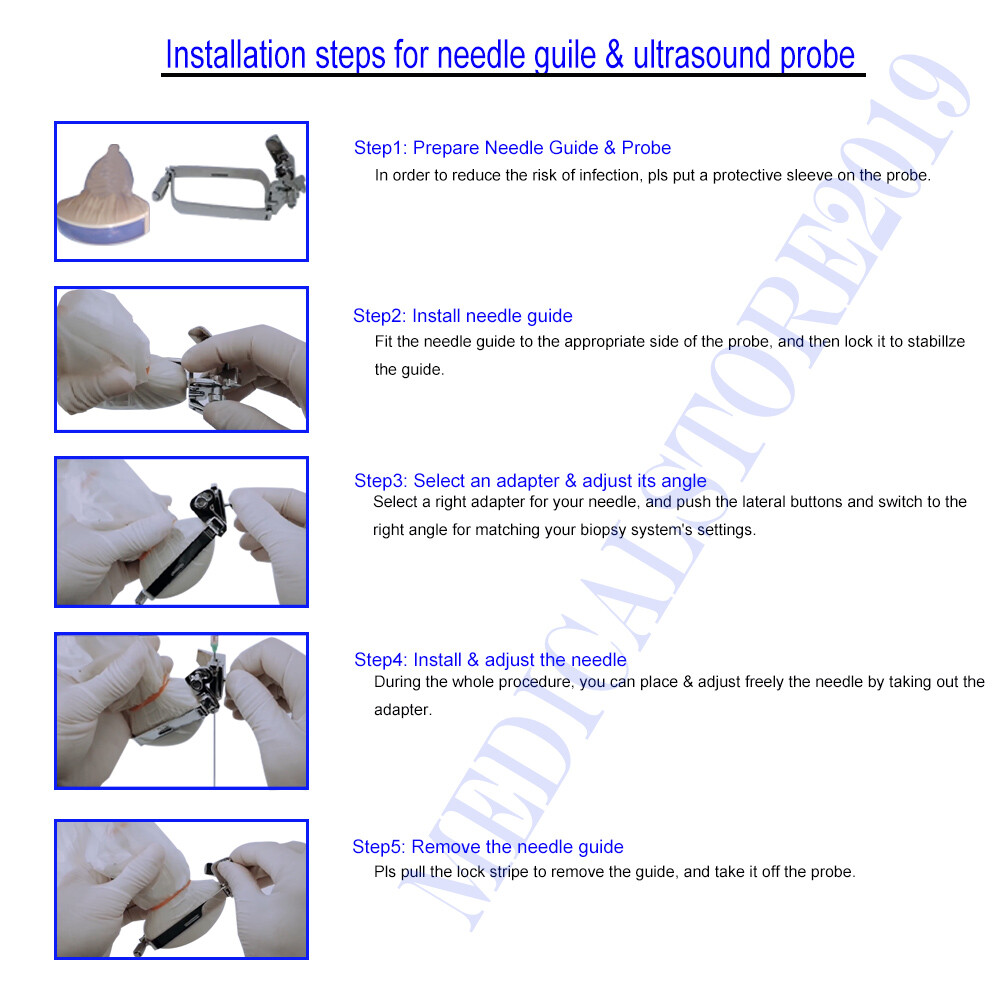 Ultrasonix C5-2/60 Stainless Steel Biopsy Needle Guide, Warranty: 12 months,
