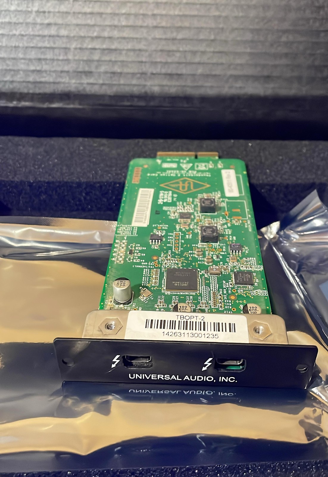 UAD Universal Audio Thunderbolt 2 Option Card for Apollo Firewire interf G2U