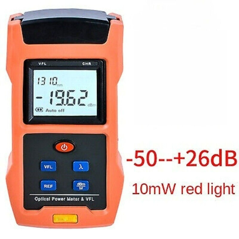 Red Light Source Optical Pen - Rechargeable High-precision Optical Power Meter