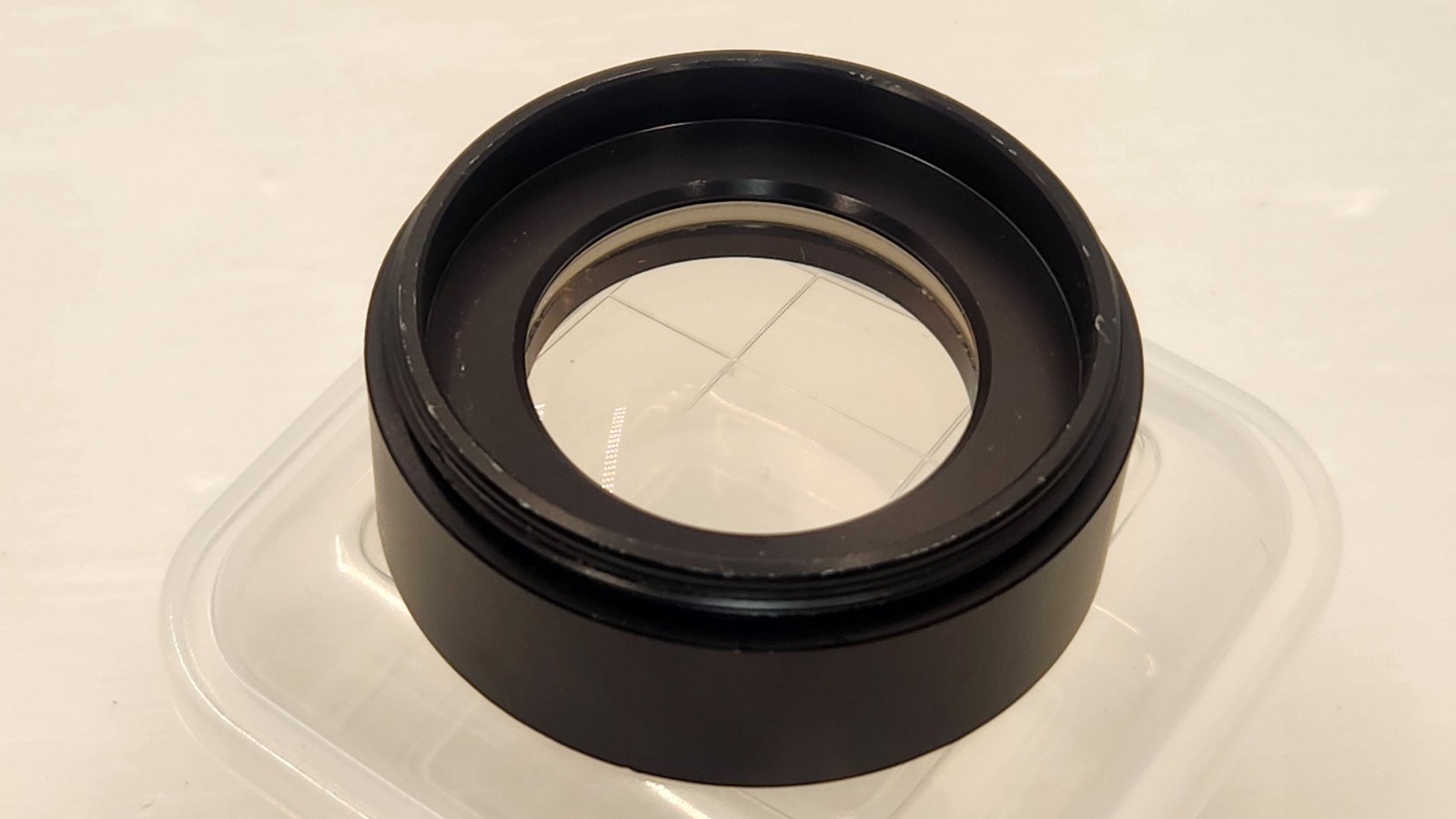 OLYMPUS VM 0.75x STEREO MICROSCOPE LENS OBJECTIVE VM 0.75x 34633