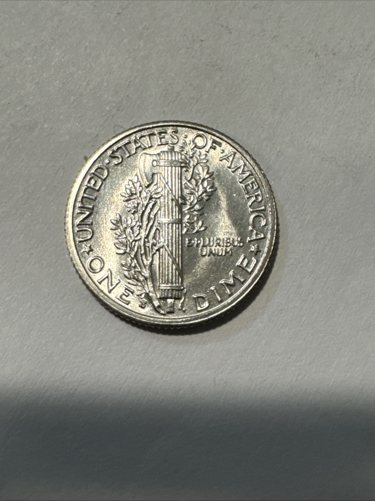 1938 S Mercury Dime TH