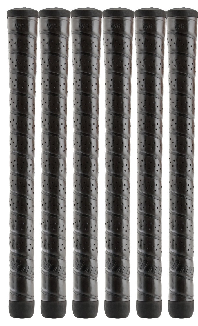 Set of 6-Winn Excel Wrap Golf Grips- MIDSIZE 6715W