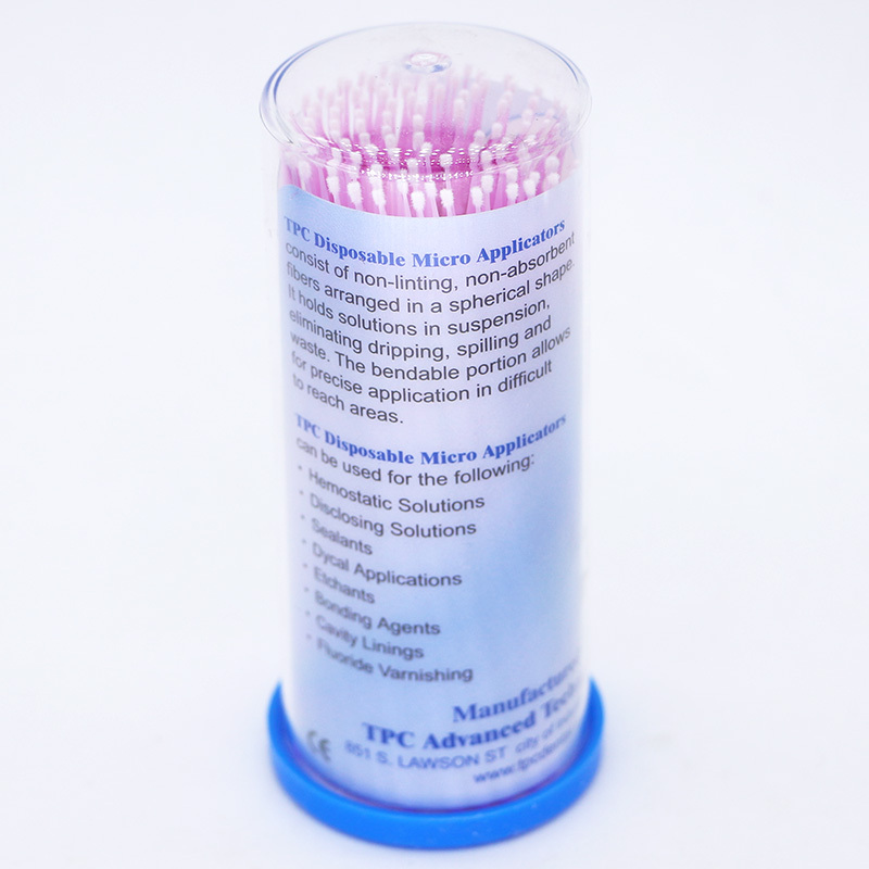 4 Boxes Dental Disposable Micro Applicator TPC Brush 4 Sizes 100pcs/box