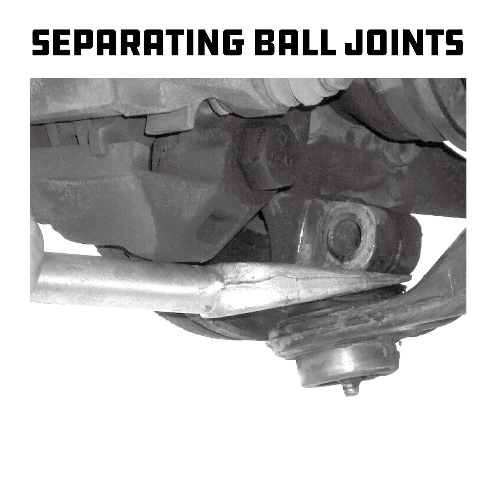 Powerbuilt 5 Piece Tie Rod/Ball Joint Separator Set - 648630