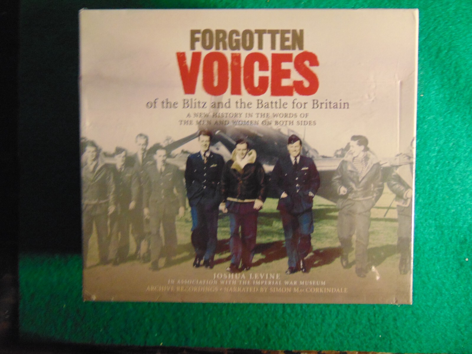 FORGOTTEN OF THE BLITZ & THE BATTLE FOR BRITAIN AUDIOBOOK (CD FORMAT)