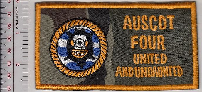 Australia Royal Navy RAN Clearance Diving Team 4 AUSCDT jungle NO TARIFF