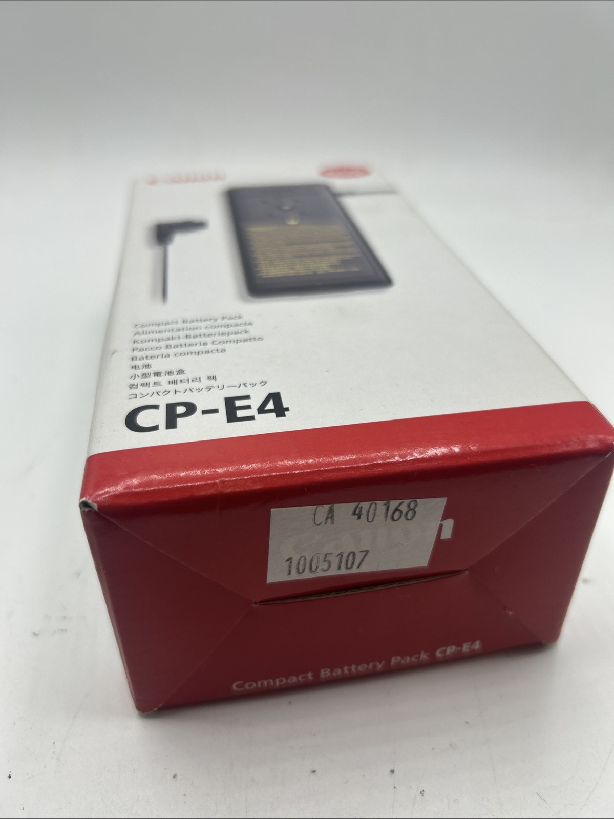 Canon CP-E4 Compact Battery Pack for Speedlite UNTESTED #204