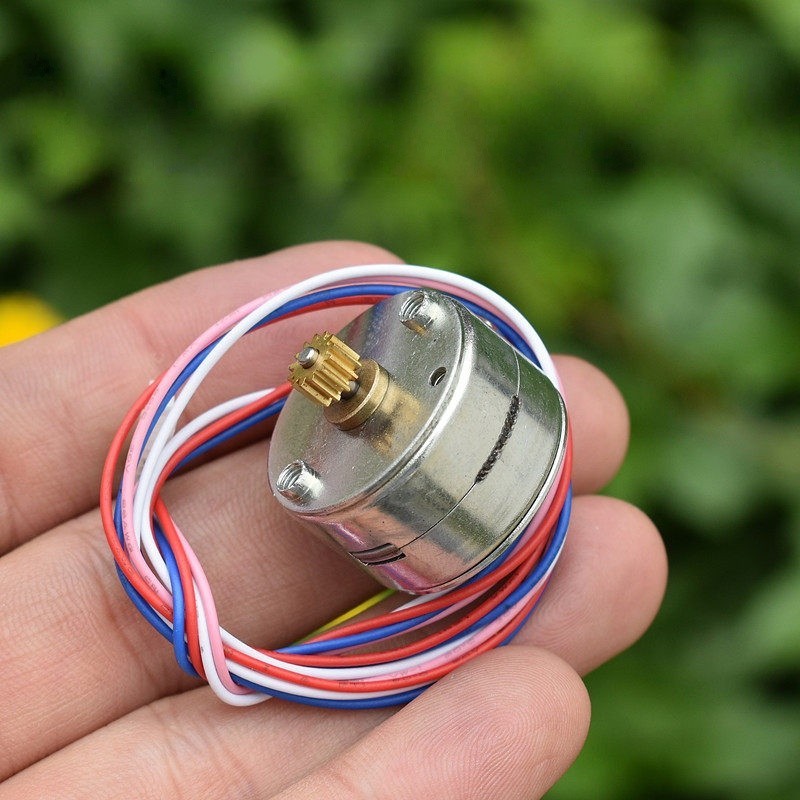 JF25BY Micro 2-Phase 4-Wire Stepper Motor, 16Ω, Rare-Earth Rotor