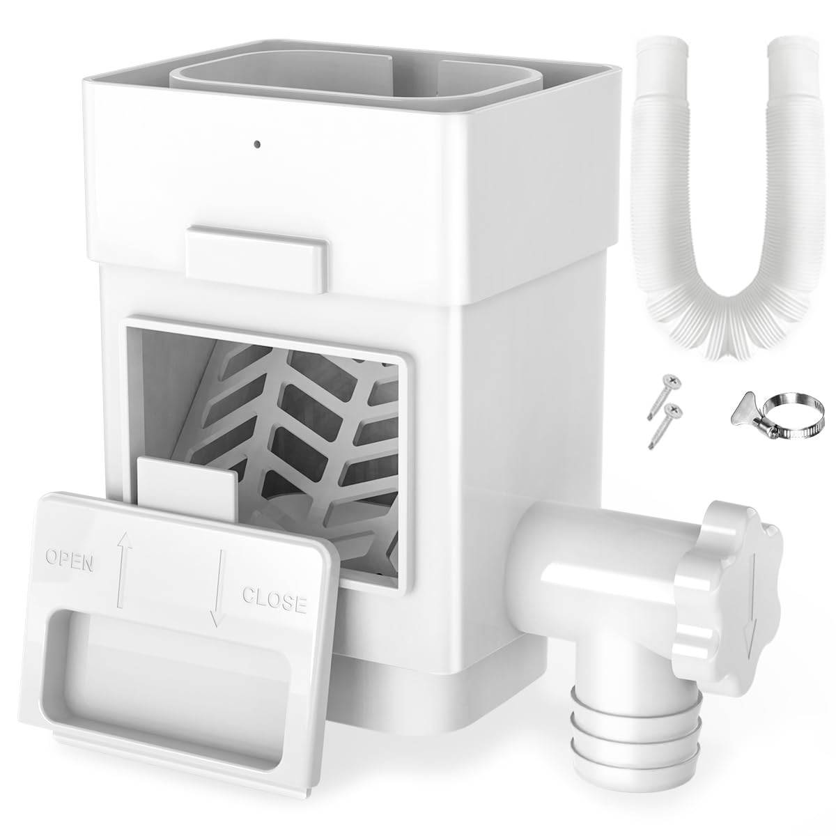 Anivia Rainwater Collection System, Downspout Diverter Fits for 2x3 or White