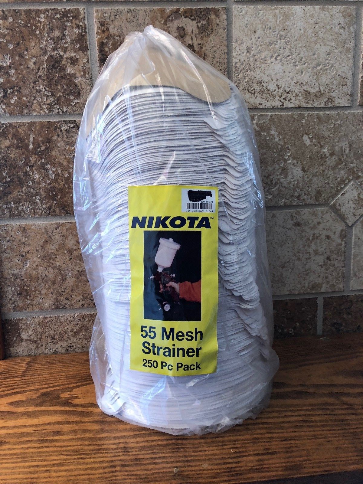 Nikota 55 Mesh Paint Strainer 250 Piece Pack