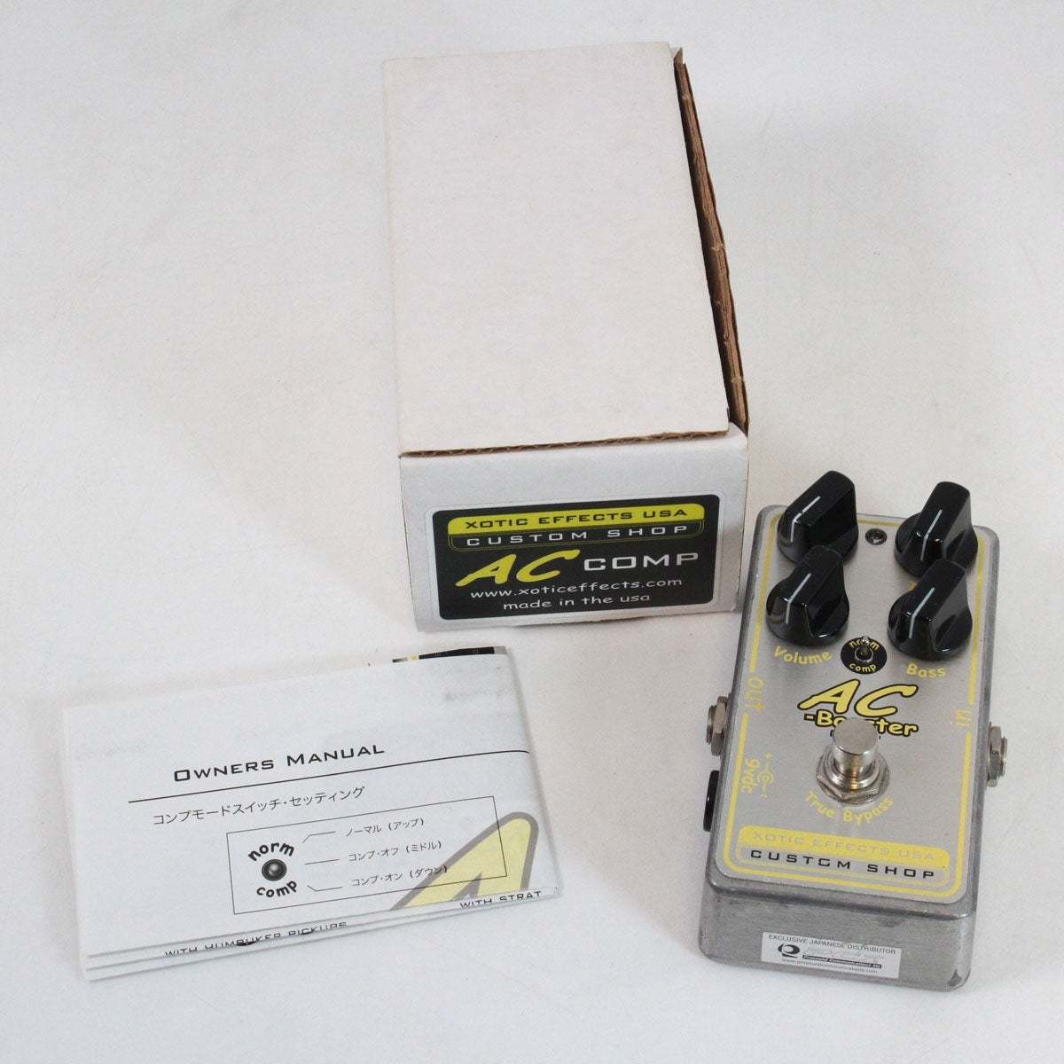 Xotic Ac-Comp / Ac-Booster Comp Shibuya Store