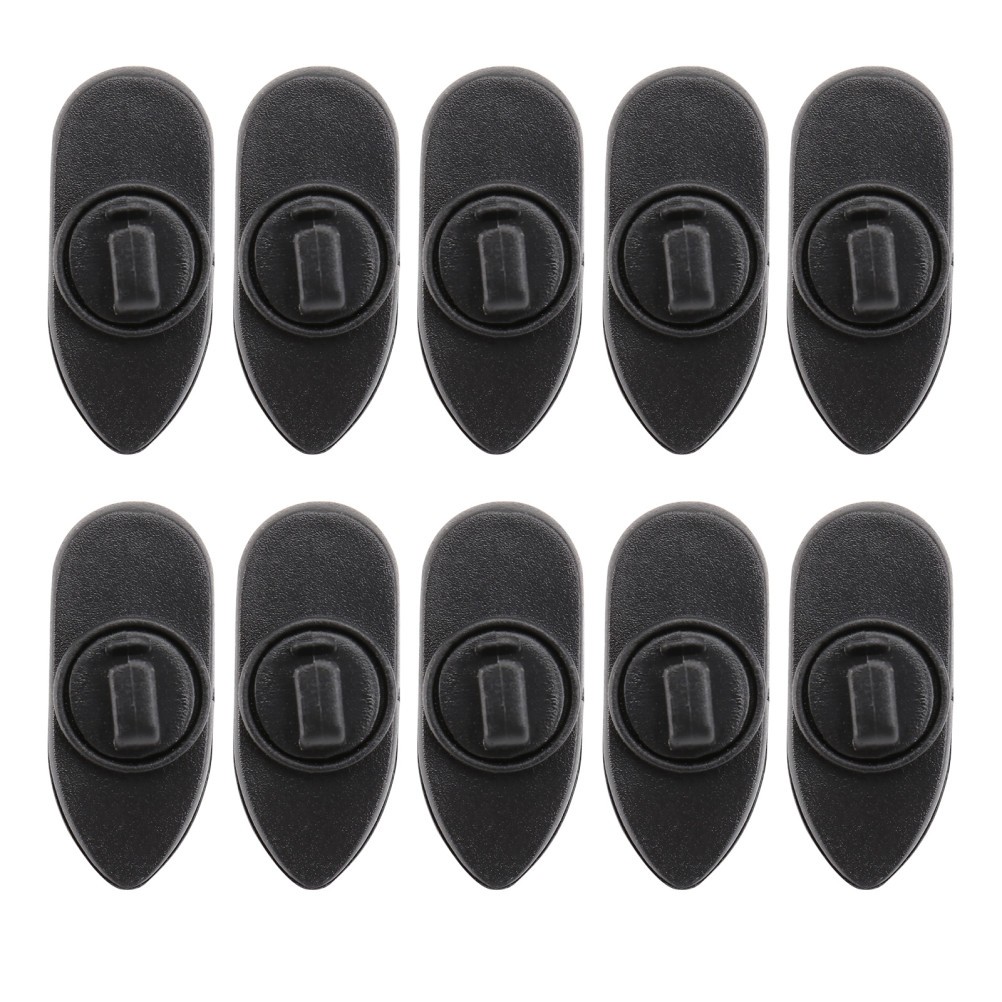 10 Pcs Rotate Headphone Clip Line Nip Holder Earphone Cord Clamp
