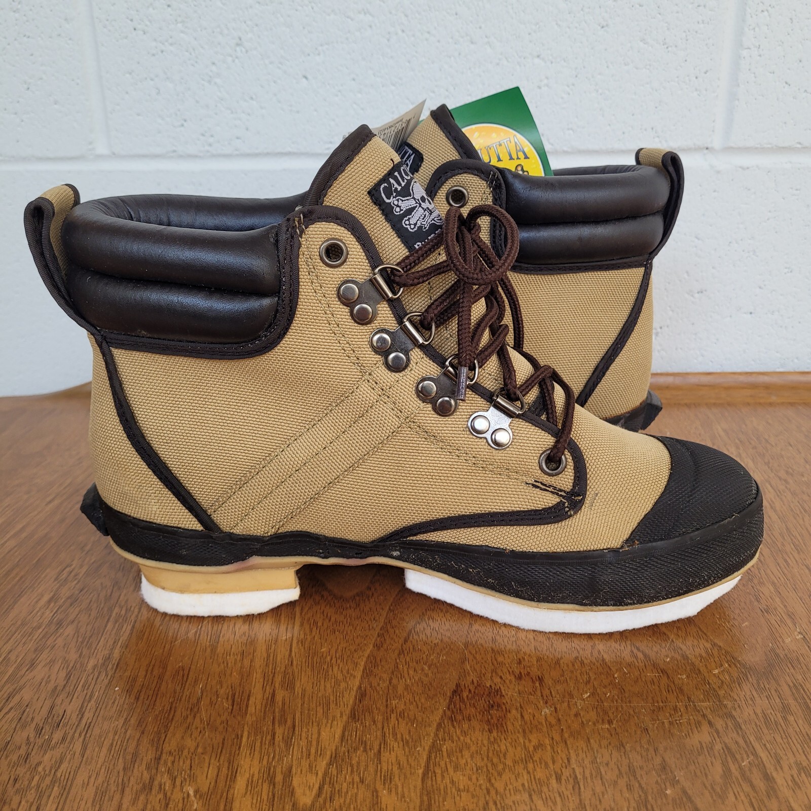 NEW Calcutta Wading Boots Shoes Mens & Boys SZ 7 by Pro-Line Felt Outsole Nylon
