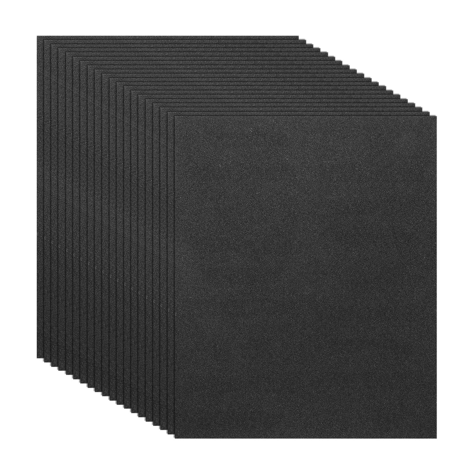20 Pack 9" x 11" Sandpaper, 80 Grit Sand Paper for Wood Furniture