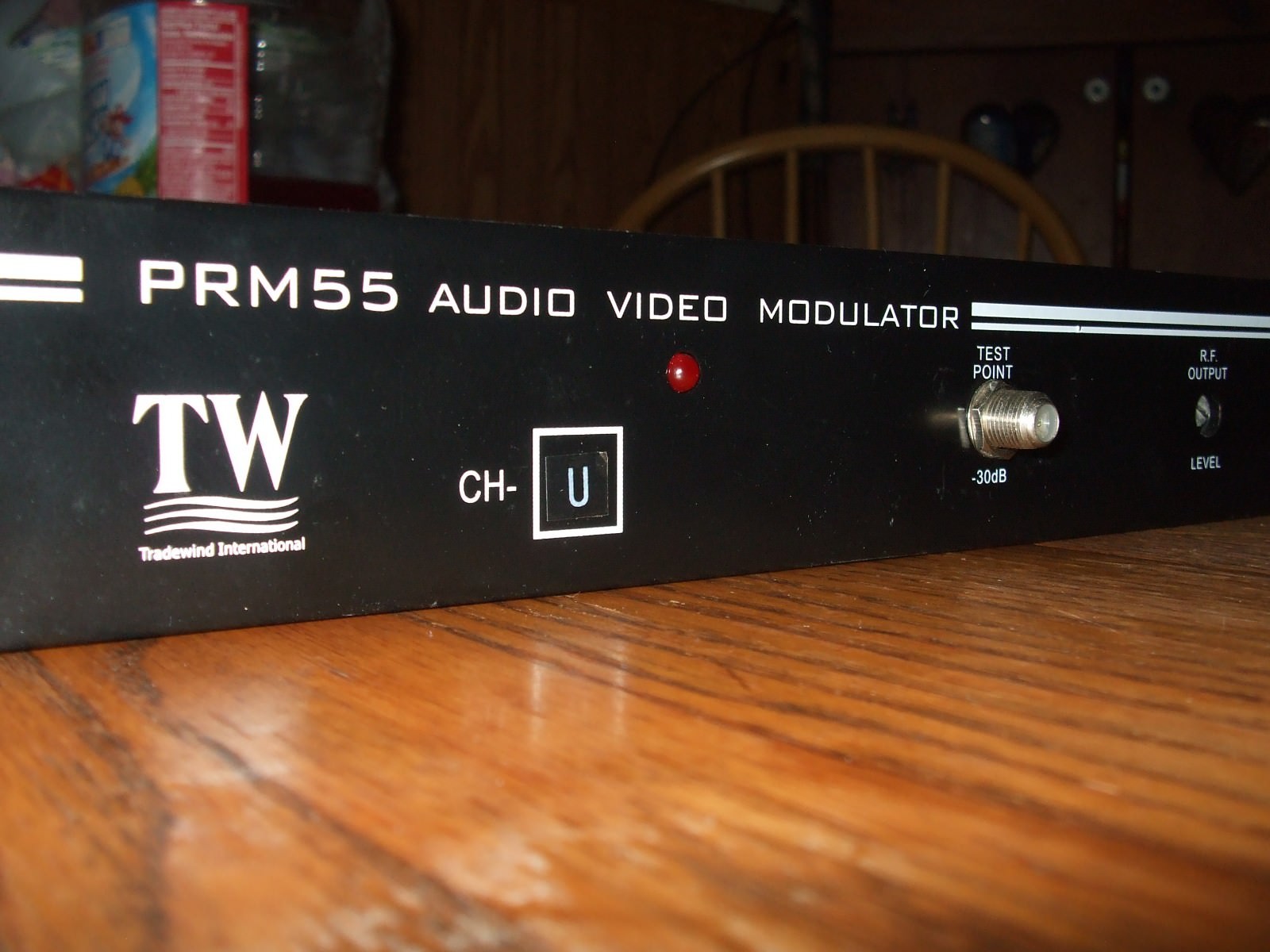 TRADEWIND INTERNATIONAL RACK MOUNT PRM55 AUDIO VIDEO MODULATOR