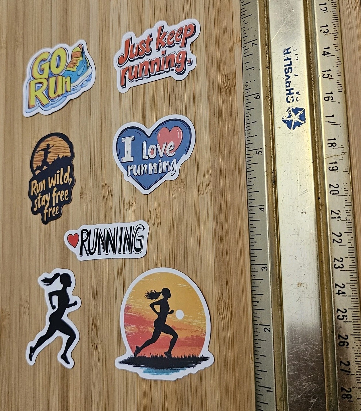 JOG RUN JOGGER RUNNER JOGGERS RUNNING SHOE LONG DISTANCE SPRINT STICKERS LOT S89