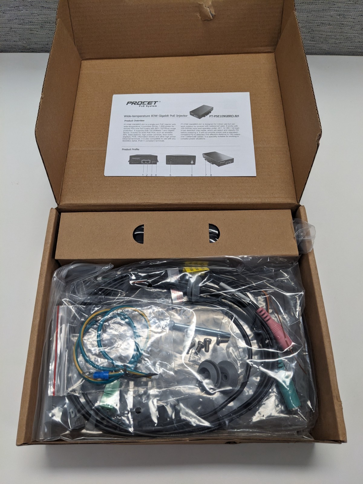 Axis 2N 01349-001 Force & Safety Plasterboard Flush Mount Box u554