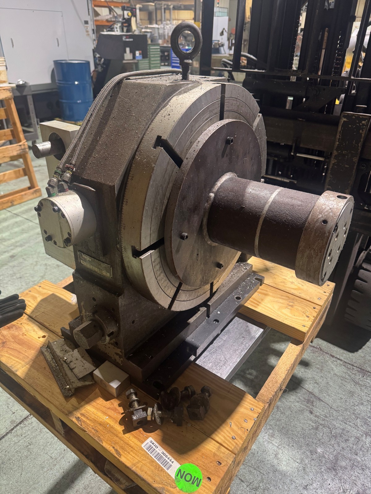 Troyke DL-20-B Heavy Duty 20" Horizontal 4-Axis CNC Rotary Table Milling Block