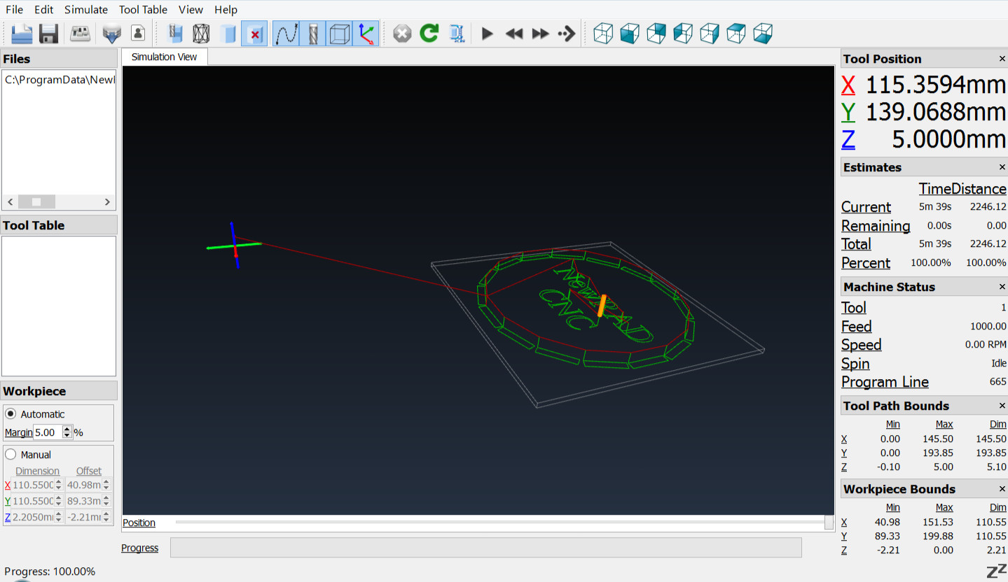 CNC Simulator Software 2026 for CAD CAM Milling Machine or Router, Windows & Mac