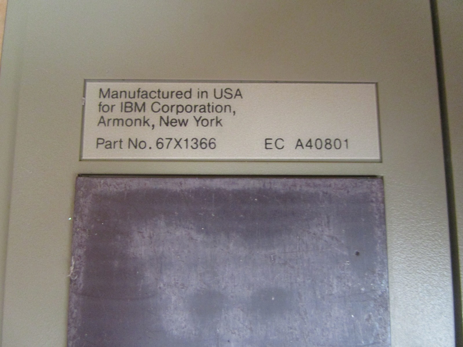 IBM Teach Teaching Handheld Programmable Controller Pendant 67X1366 Used