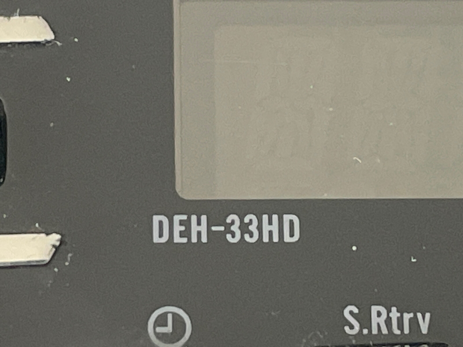 PIONEER DEH-33HD CAR STEREO ONLY PIONEER DEH-33HD FACEPLATE ONLY OEM🟠