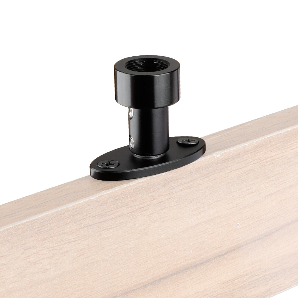 CAMVATE Microphone Holder Table Ceiling Podium Wall Mount 5/8"-27 Female Thread