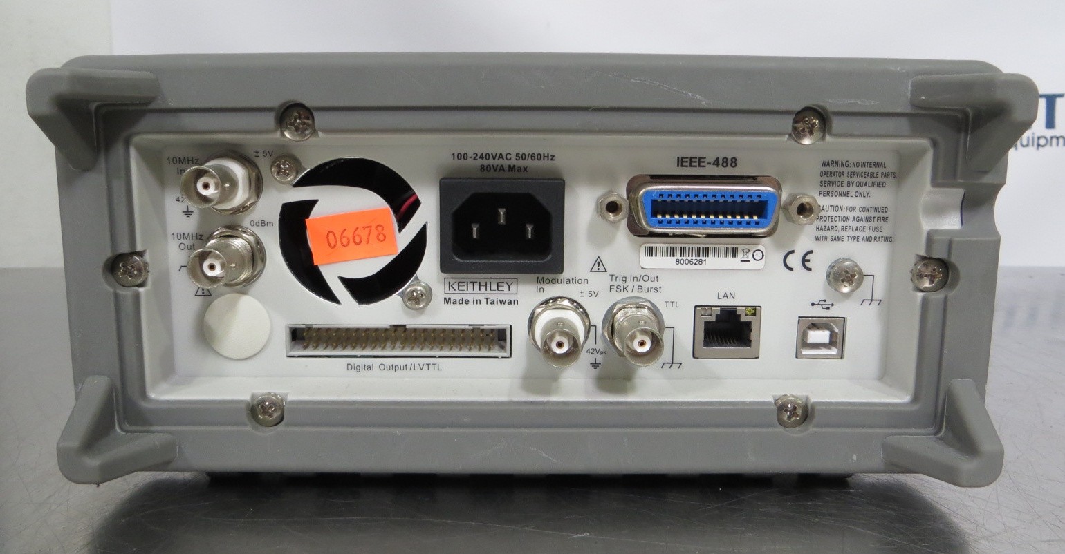 T203376 Keithley 3390 50MHz Arbitrary Waveform Generator
