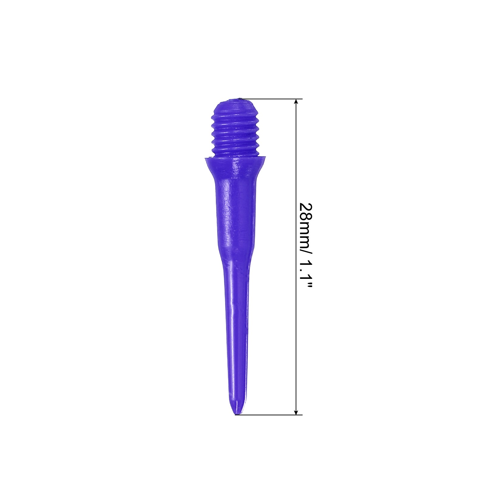 Plastic Dart Tips, 150 Pack 2BA Thread Soft Dart Tips Dart Accessories, Blue