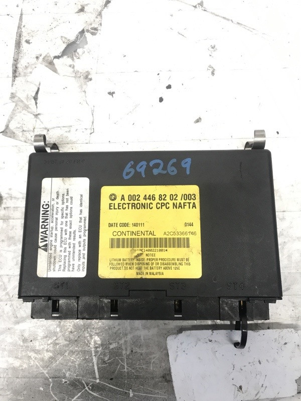 2012 Common Powertrain Control Module A0024468202 for Detroit Diesel (586-10240)
