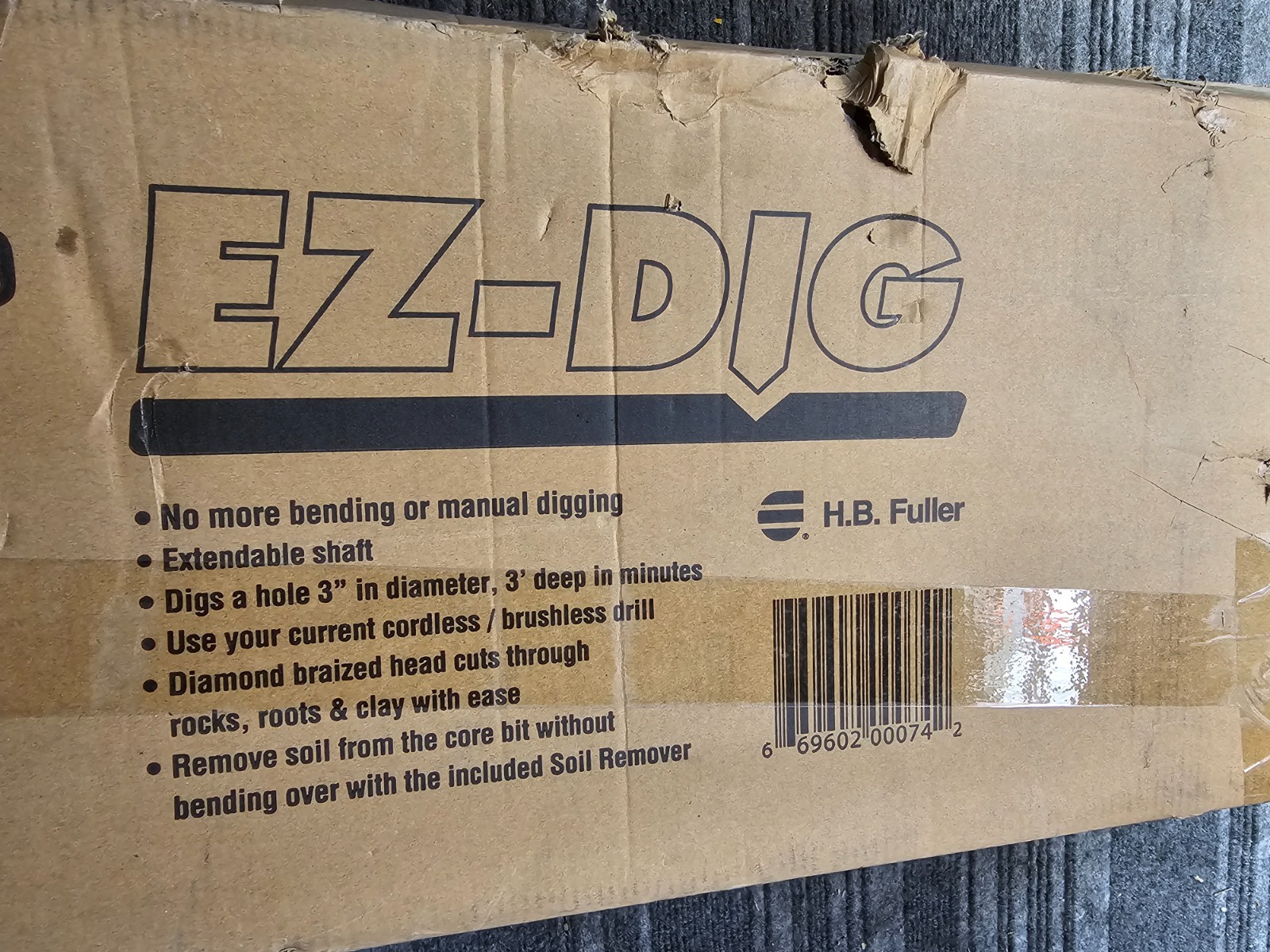 EZ-Dig By Royal Power Auger and Q-Set , 250-750 Satellite Setting Foam