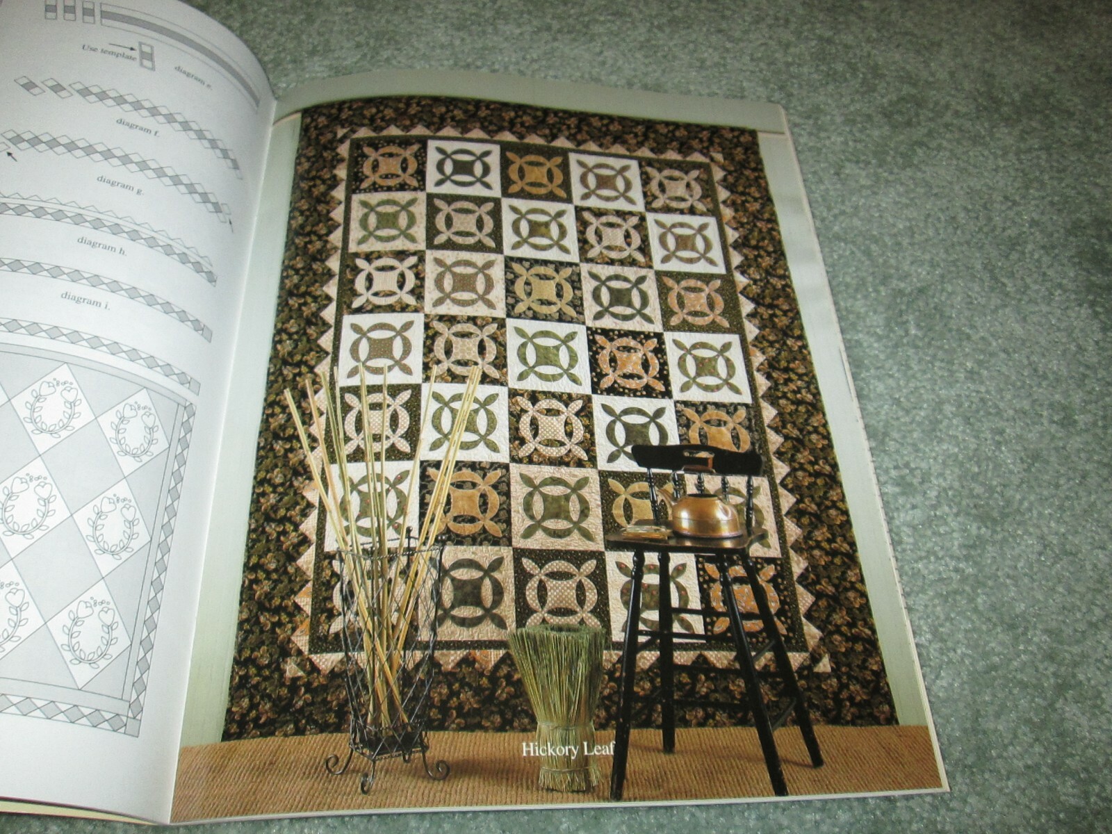NEW RARE CABBAGE ROSE "MEADOW ROSE" QUILT PATTERNS BOOK 2001