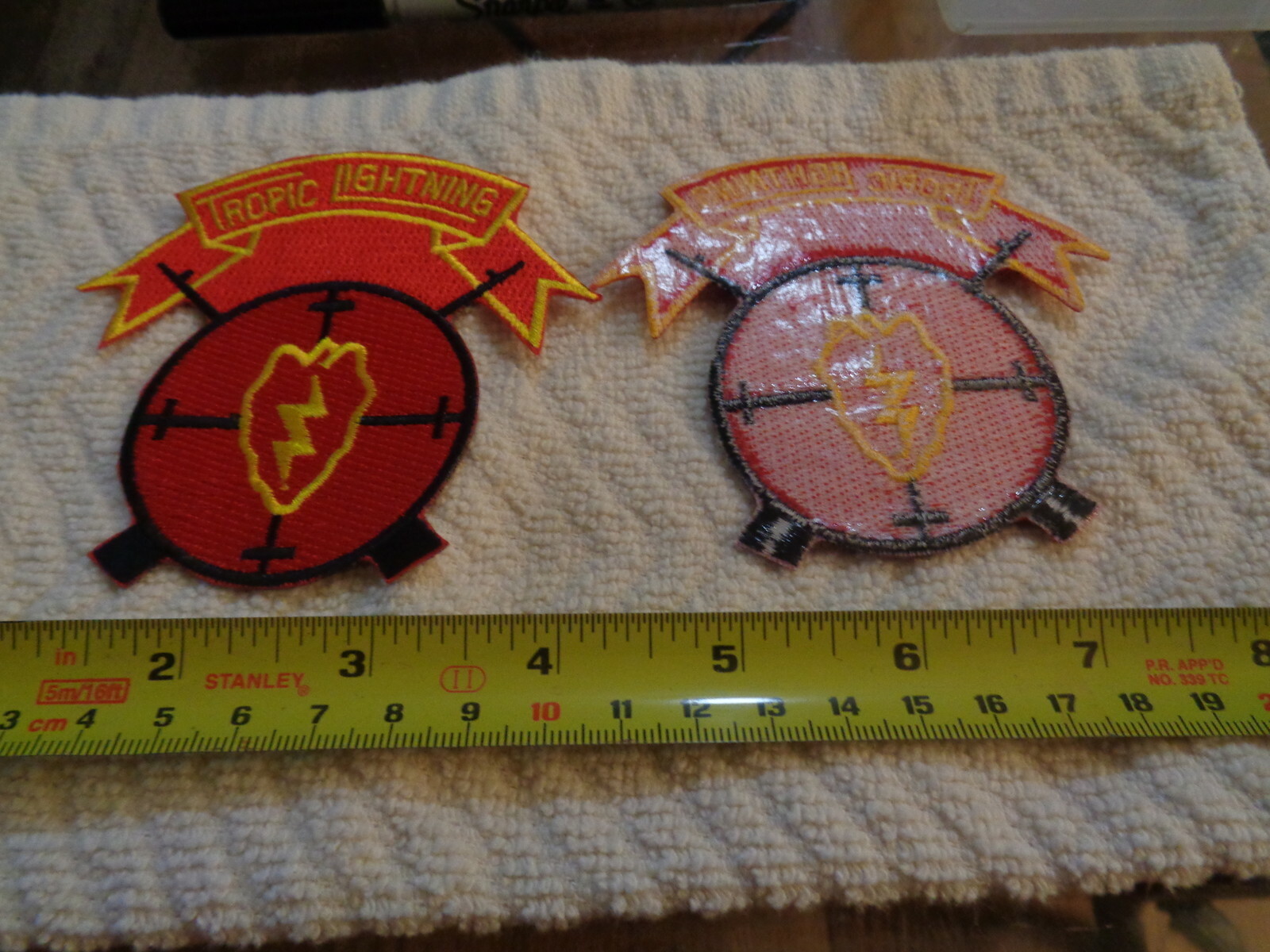 25th Infantry Division Color Sniper Patch (DRAW#36)