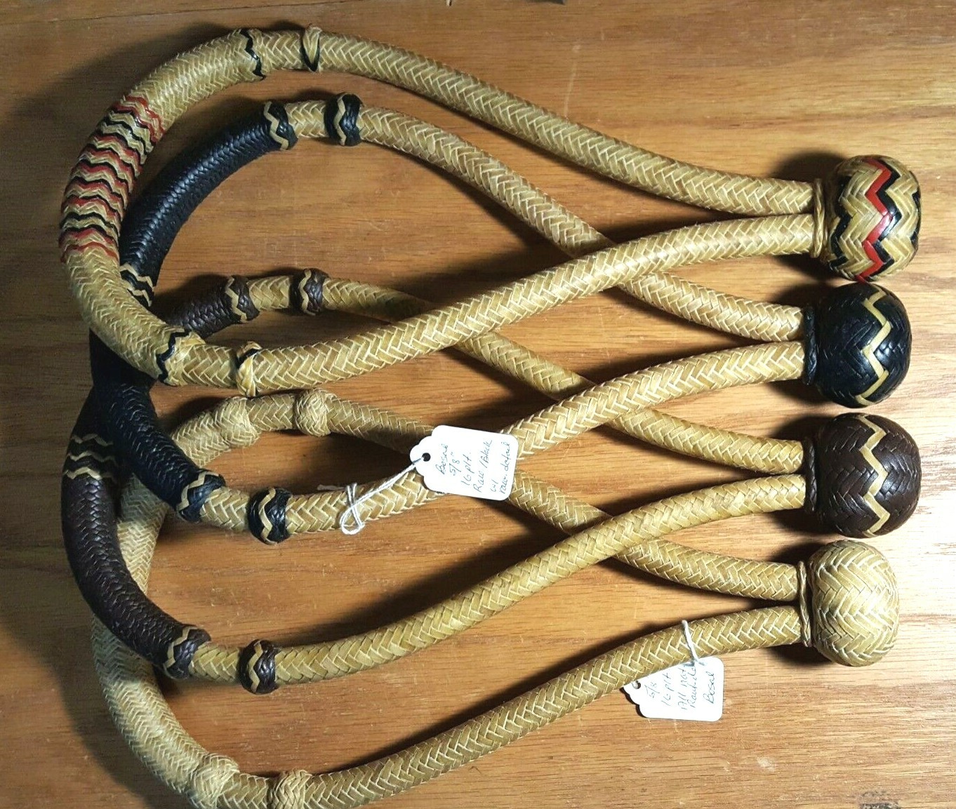 Rawhide Bosal (5/8" diameter, 16 plait.) - choose from 4 colors