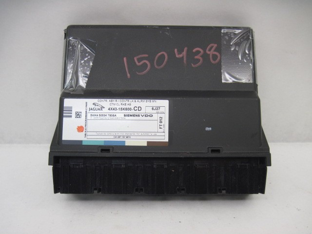 Used Anti-Theft Control Module fits: 2007 Jaguar X type Theft-Locking theft Grad