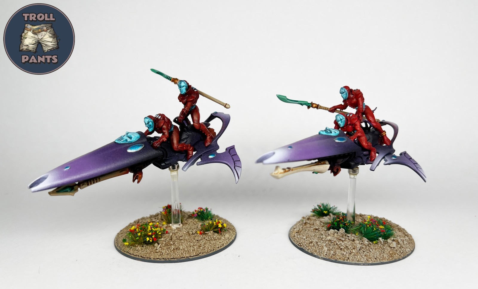 Warhammer 40k - Aeldari - Eldar - 2 Skyweavers