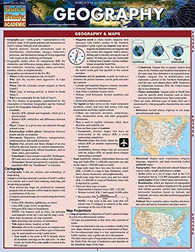 Geography (Quick Study Academic)