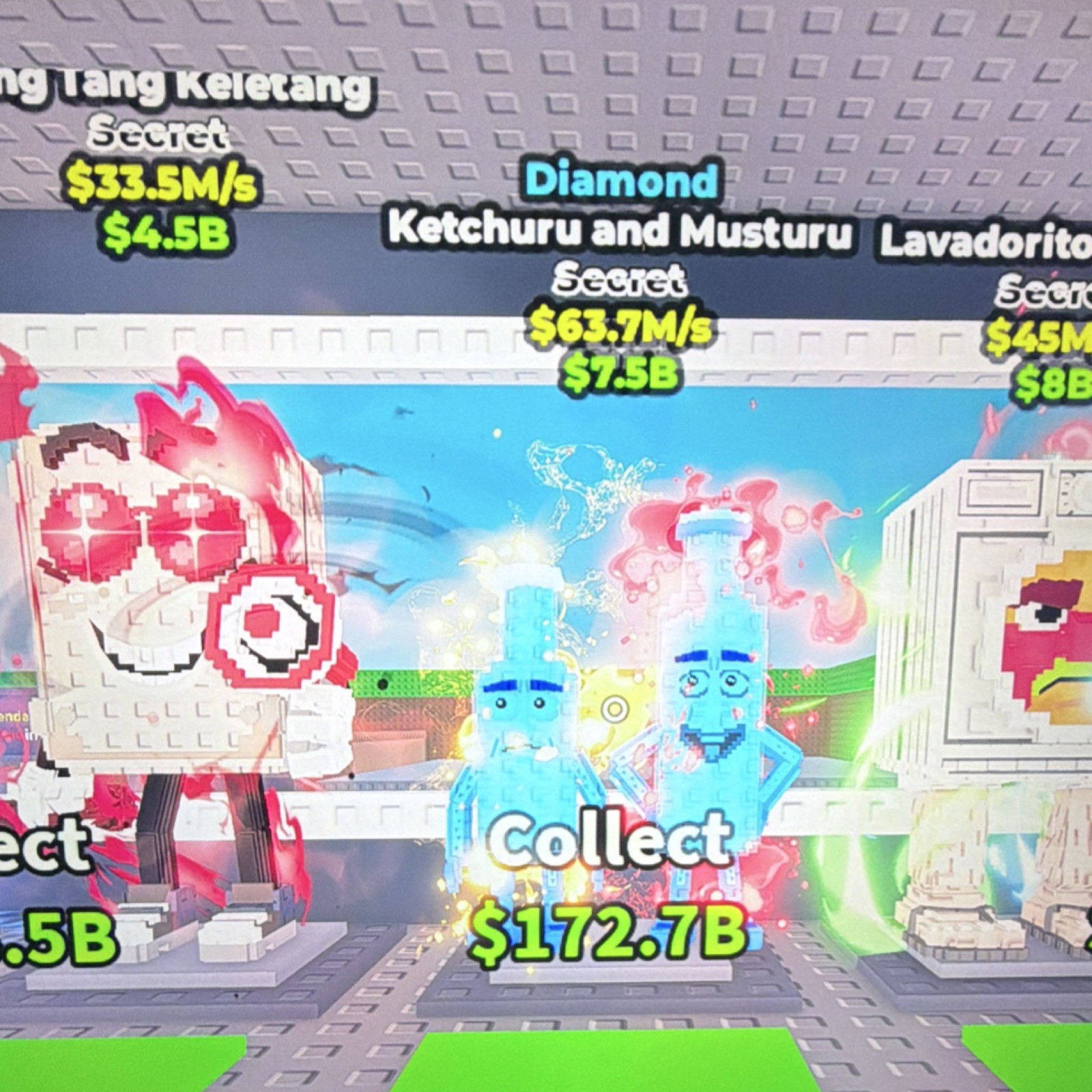 Ketchuru and Musturu Diamond Generation Secret Collectible Game Asset