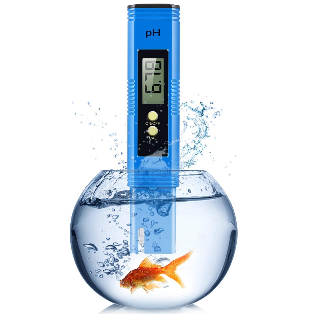 PH Meter, 0.01 High Accuracy Pocket Size with 0-14 Testing Range PH...
