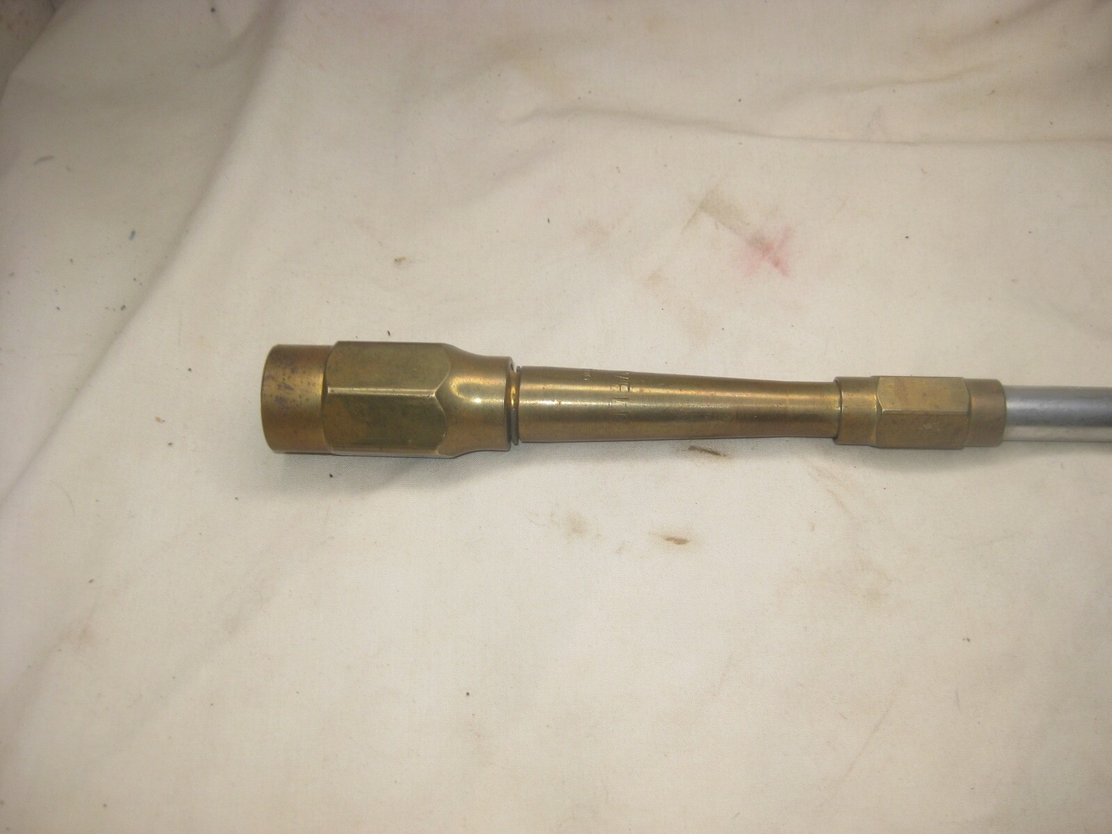 pre-owned OXWELD 100A 100 welding torch end nozzle heating assembly