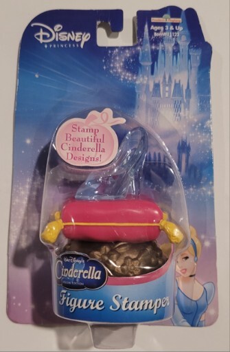 WALT DISNEY CINDERELLA SHOE SPECIAL EDITION " FIGURE STAMPER " 2005 NEW
