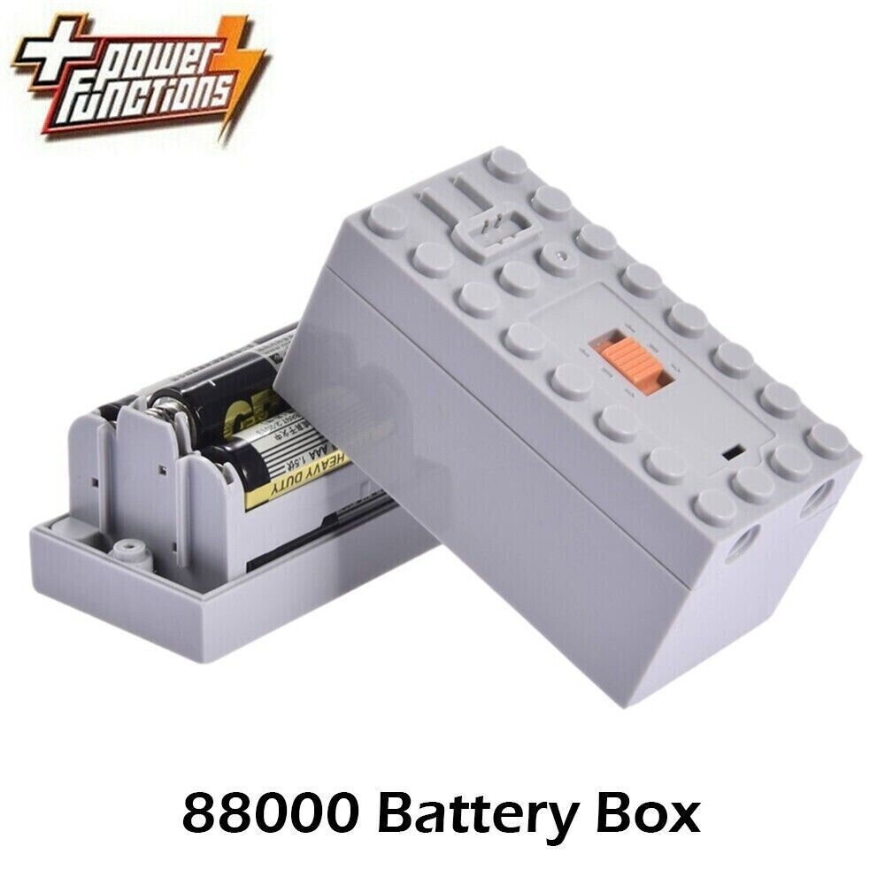 4Pcs Power Functions Battery Box Train Motor IR Receiver Controlled For Lego Set
