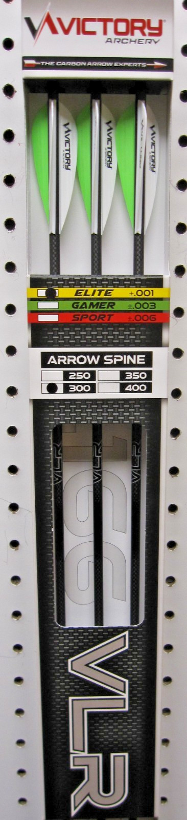 Victory VLR 166 Arrow - Elite - 300 - 6pk Fletched - VLRE-300FA-6